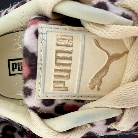 NWT Puma Mayze Leopard Summer Melon Puma Team Gold Women’s 7.5 - Picture 11 of 16